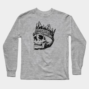 The King's Skull Long Sleeve T-Shirt